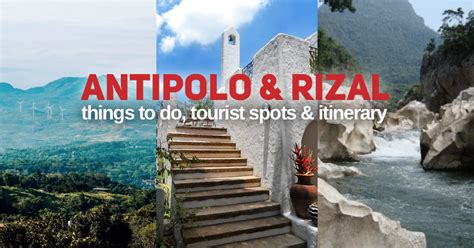 pasyalan sa antipolo tourist spots|30+ BEST THINGS TO DO IN ANTIPOLO & RIZAL: Tourist .